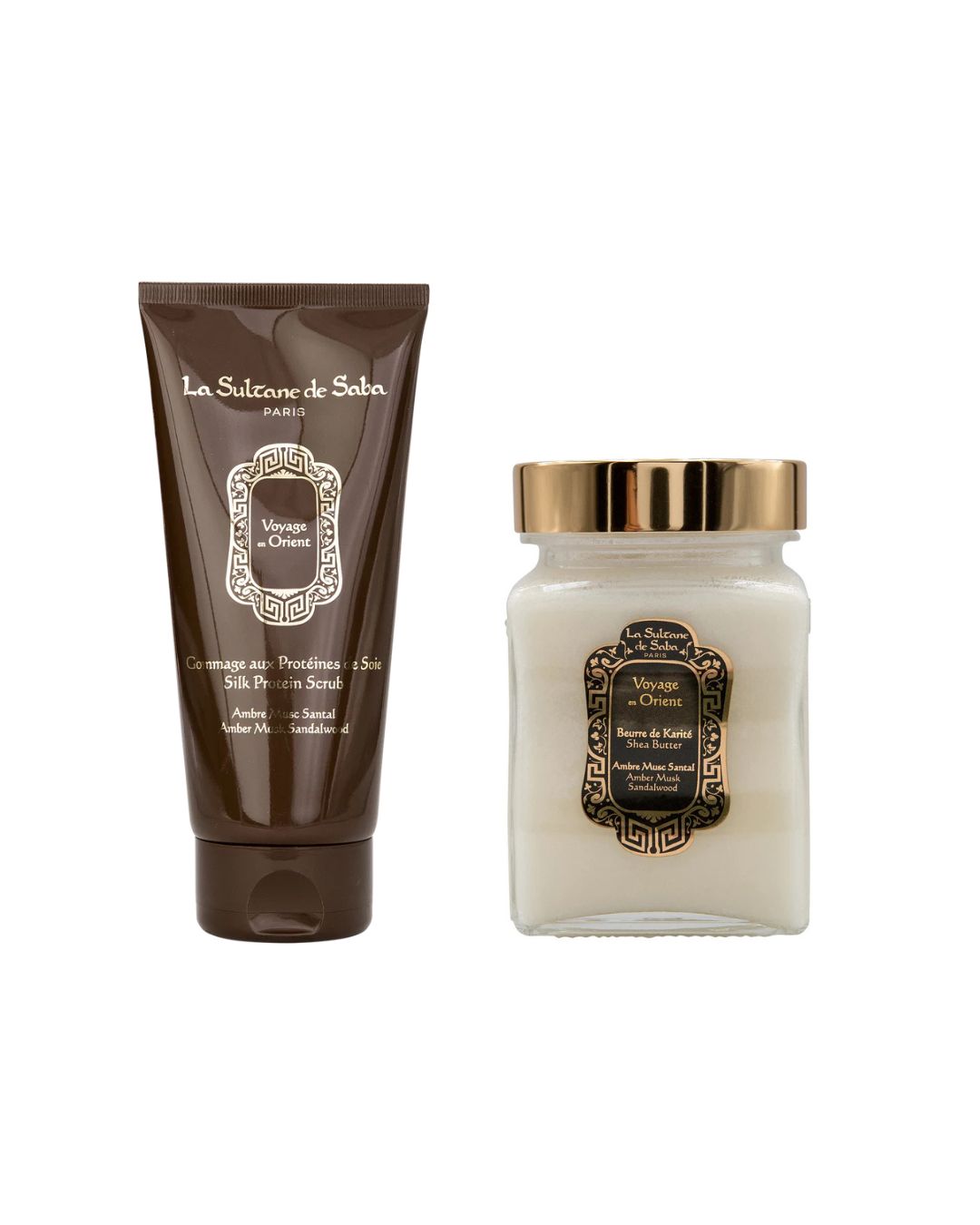 SPECIAL Orient Set: Silk Protein Scrub + Shea Butter