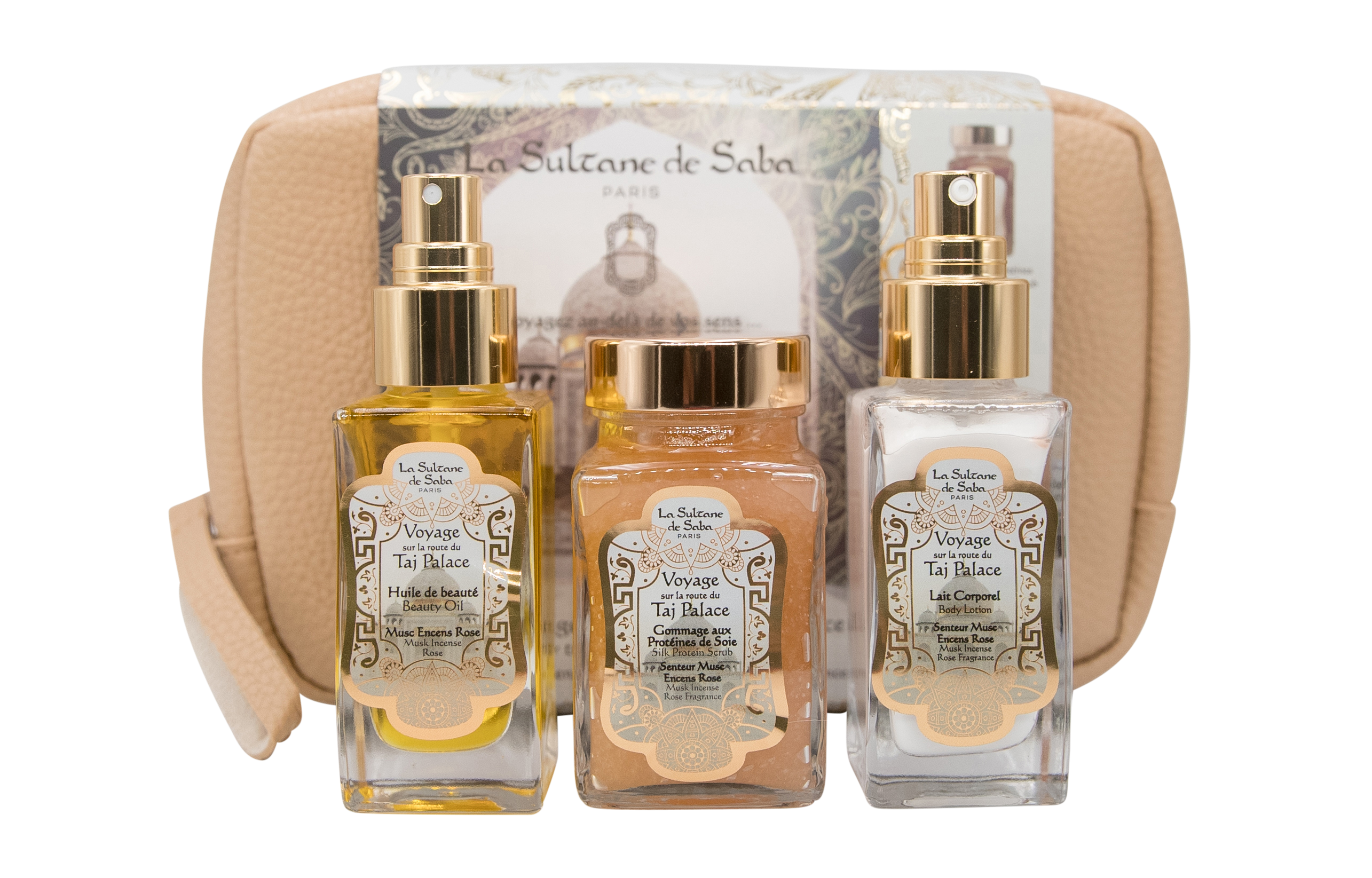 Подарочный набор Мускус/Ладан/Роза (Тадж-Палас)