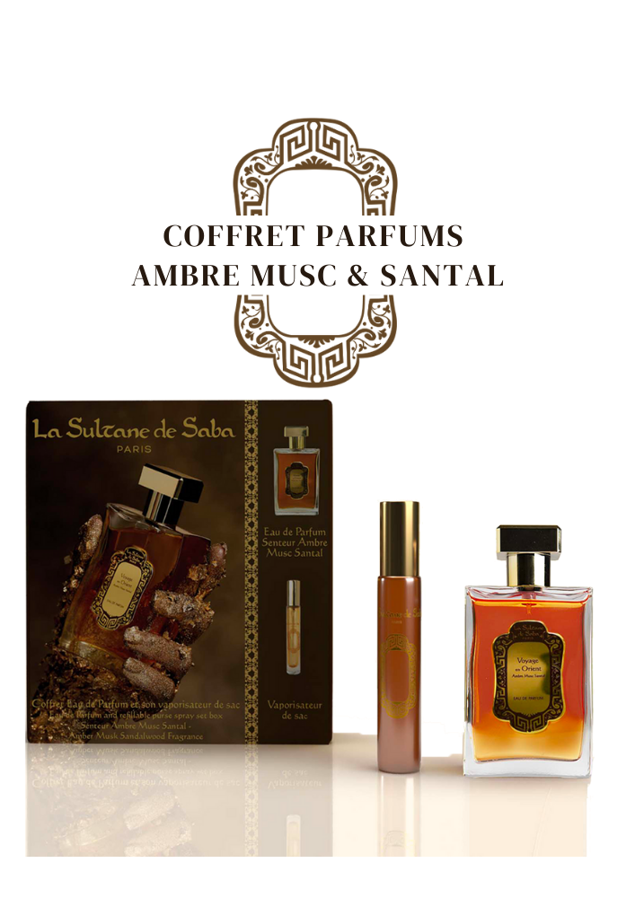 Perfume set Amber Musk Sandalwood (Orient)