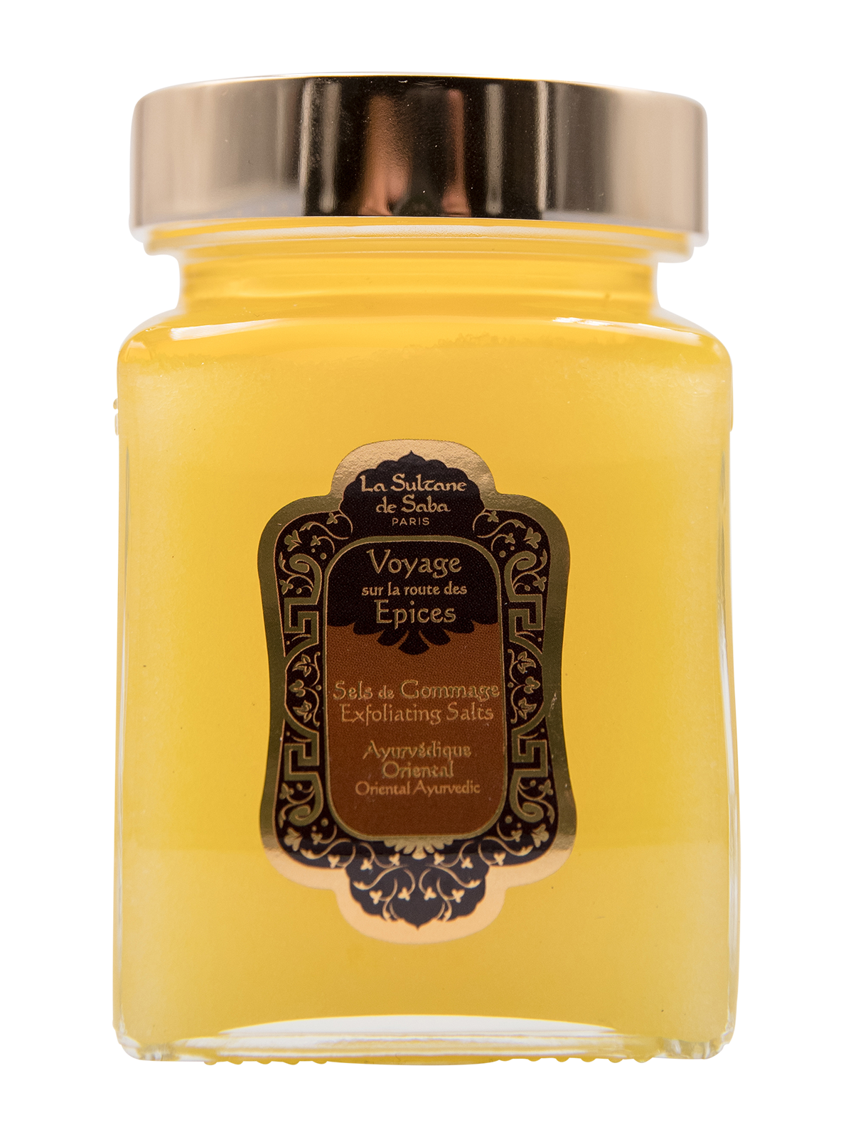Salt Scrub Oriental Ayurvedic Amber Vanilla Patchouli (Spices)