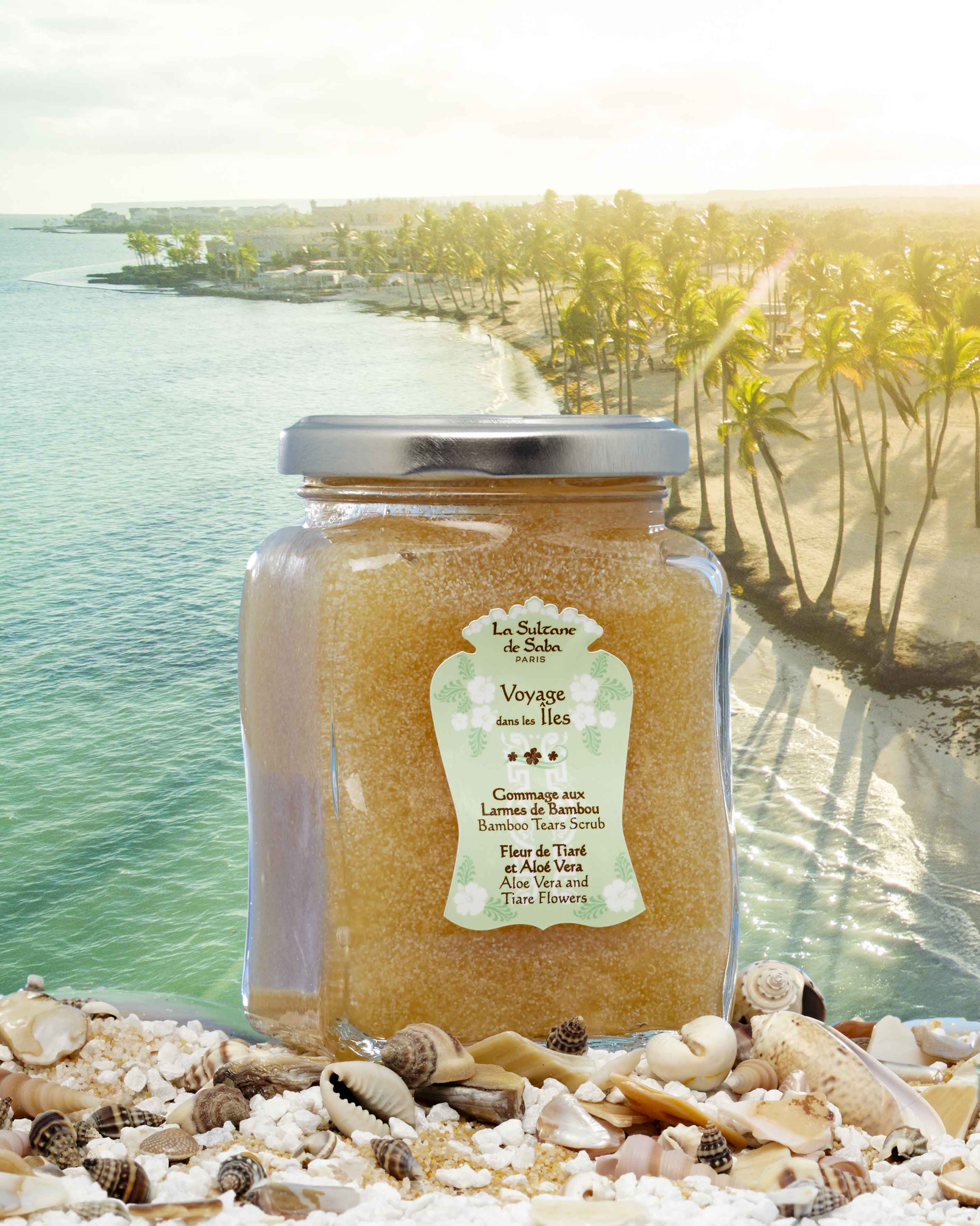 Bambu Gözyaşları Gomajı Tiare Çiçeği ve Aloe Vera (Adalar)