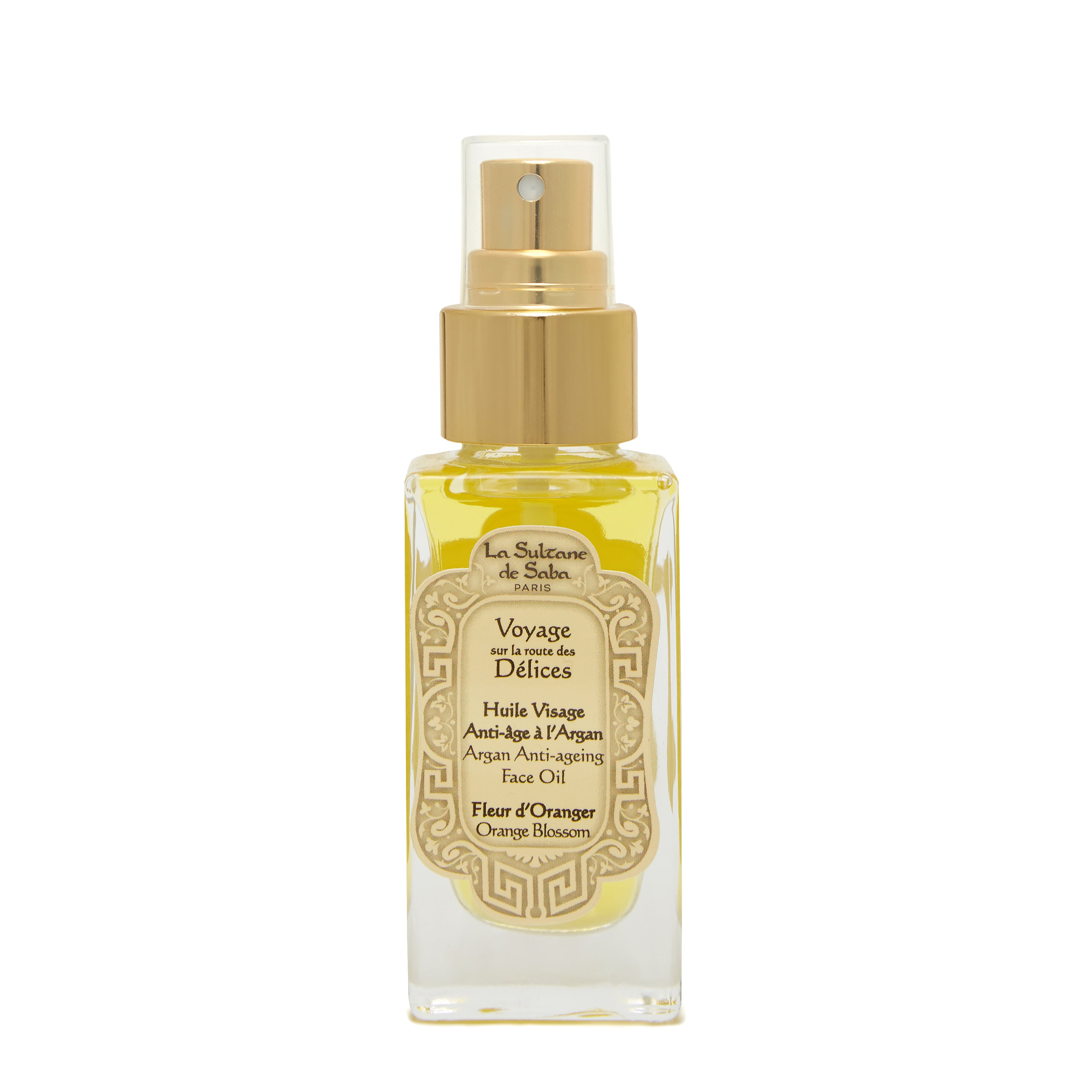 Argan Face Oil Orange Blossom Fragrance