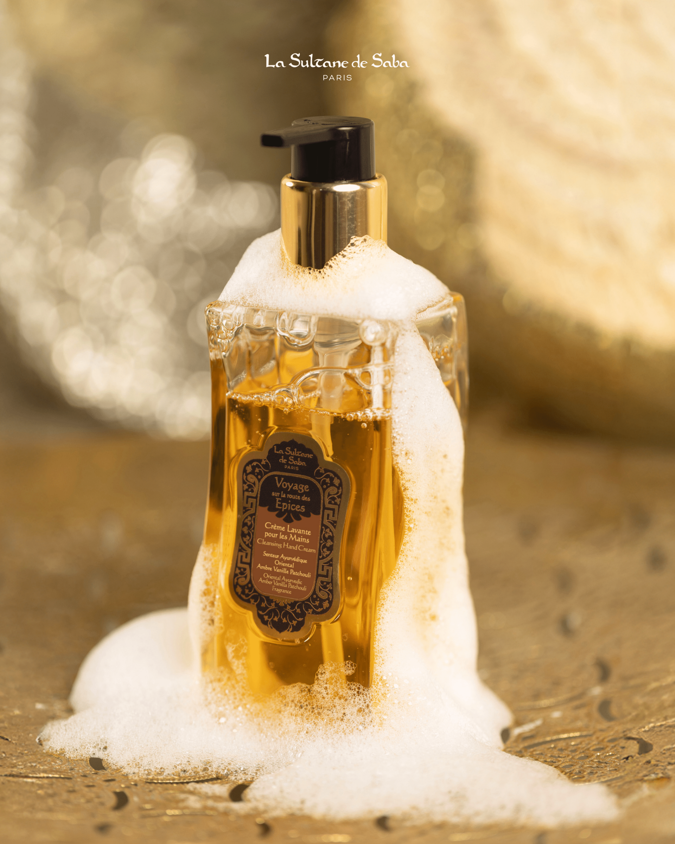 AYURVEDA KREM EL SABUNU Ayurveda, Amber, Vanilya ve Paçuli (Baharat)