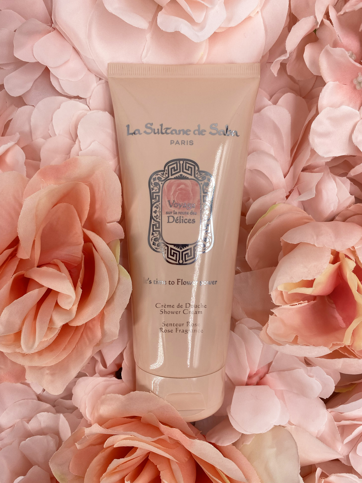 Shower Cream Rose (Delices)(DISCOUNTED )