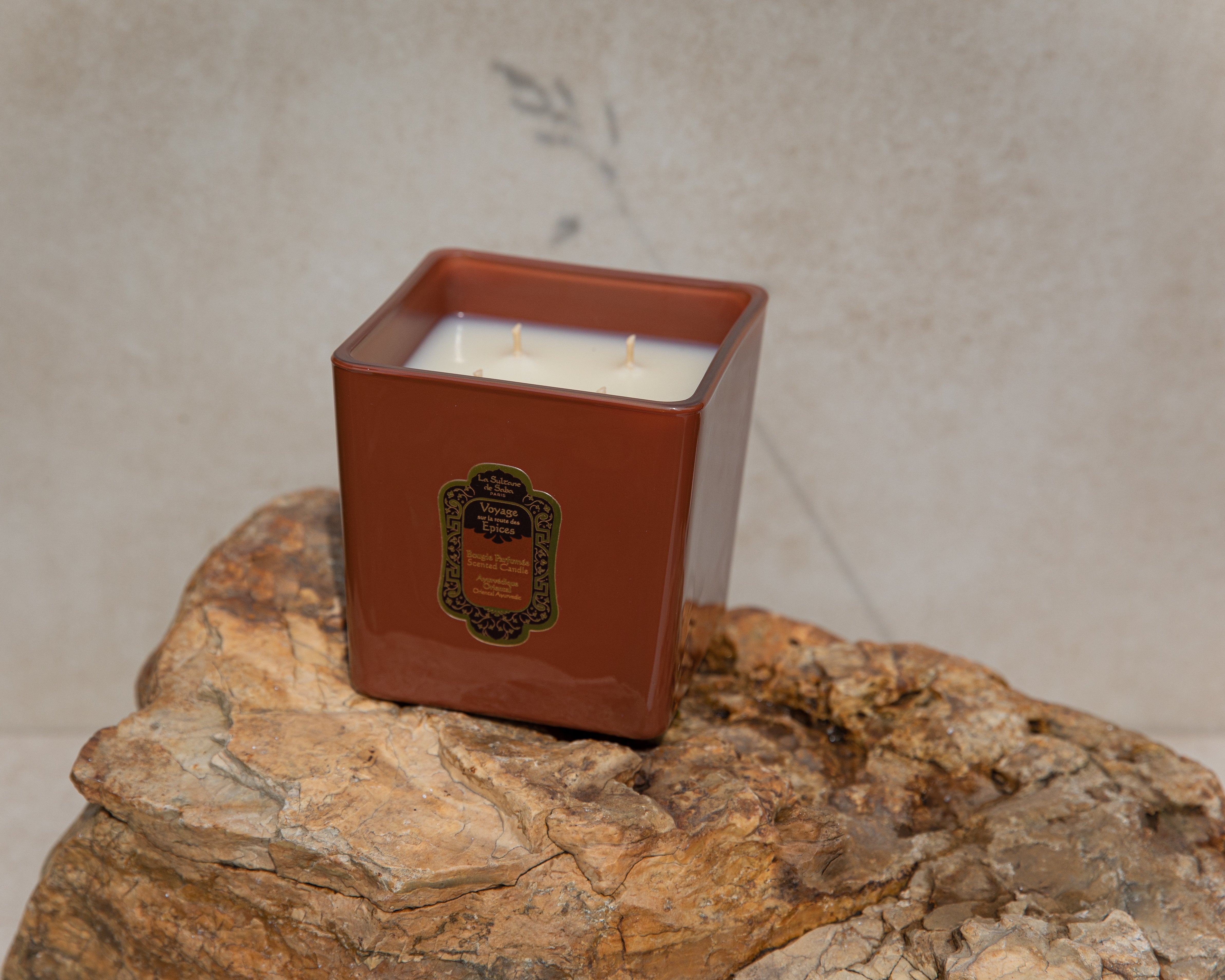 Candle Oriental Ayurvedic Amber Vanilla Patchouli (Spices)