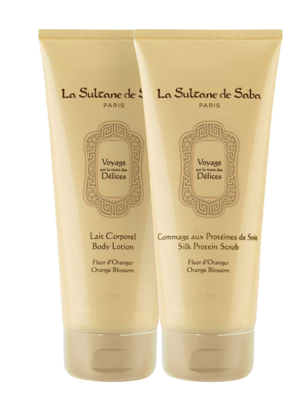 SPECIAL Orange blossom Set: Silk protein + Body Lotion